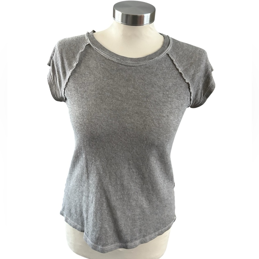 Free People We the Free Raglan Full Length Tee